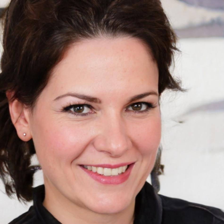 Kursleiterin Nora Lindqvist